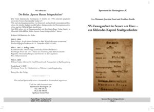 Heft 4: NS Zwangsarbeit in Seesen am Harz – Ein fehlendes Kapitel Stadtgeschichte