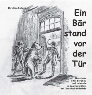 Ein Bär stand vor der Tür