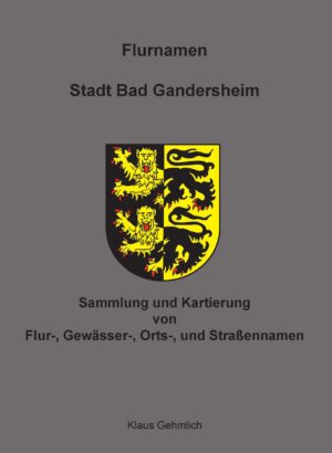 Flurnamen Stadt Bad Gandersheim