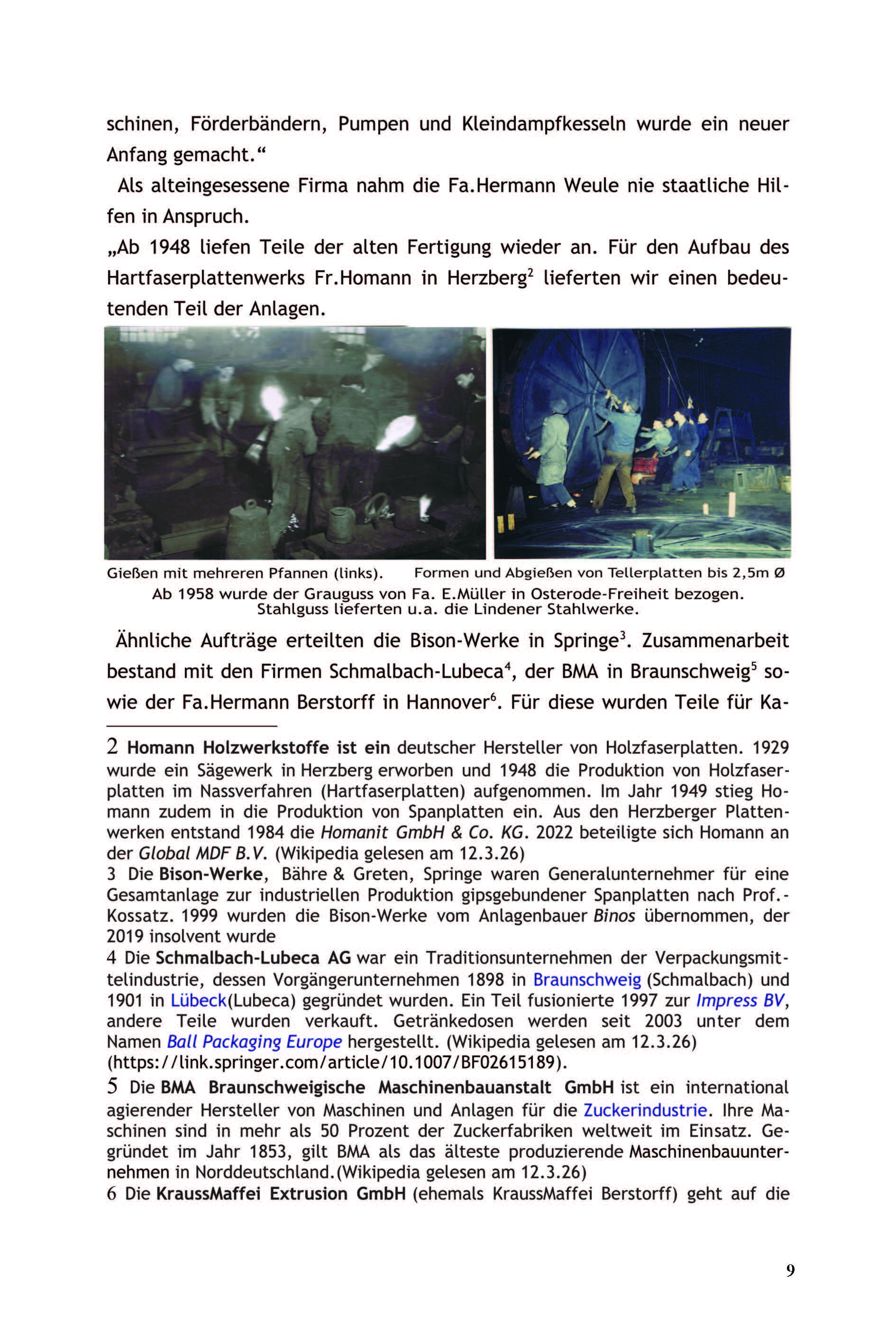 Vor dem Breiten Tor. Geschichten um die Maschinenfabrik Hermann Weule Goslar 1895-1973 – Bild 9